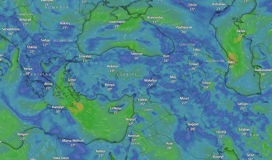 Dikkat fırtına geliyor! Meteoroloji tarih ve saat verip uyardı 15